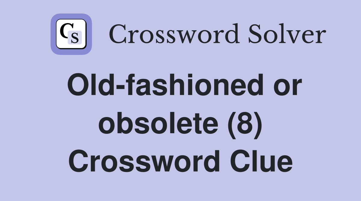 obsolete golf club crossword clue 7 letters